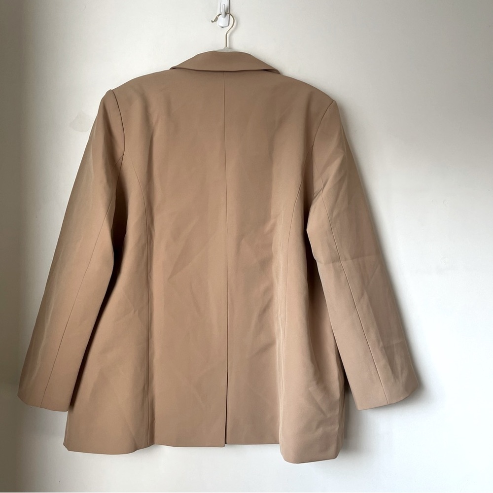 Princess Polly Lioness Wyoming Mocha Tan Oversized Blazer XL - Picture 11 of 11